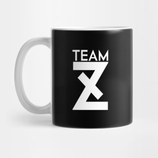 Blue lock anime white bold team z jersey merch Mug